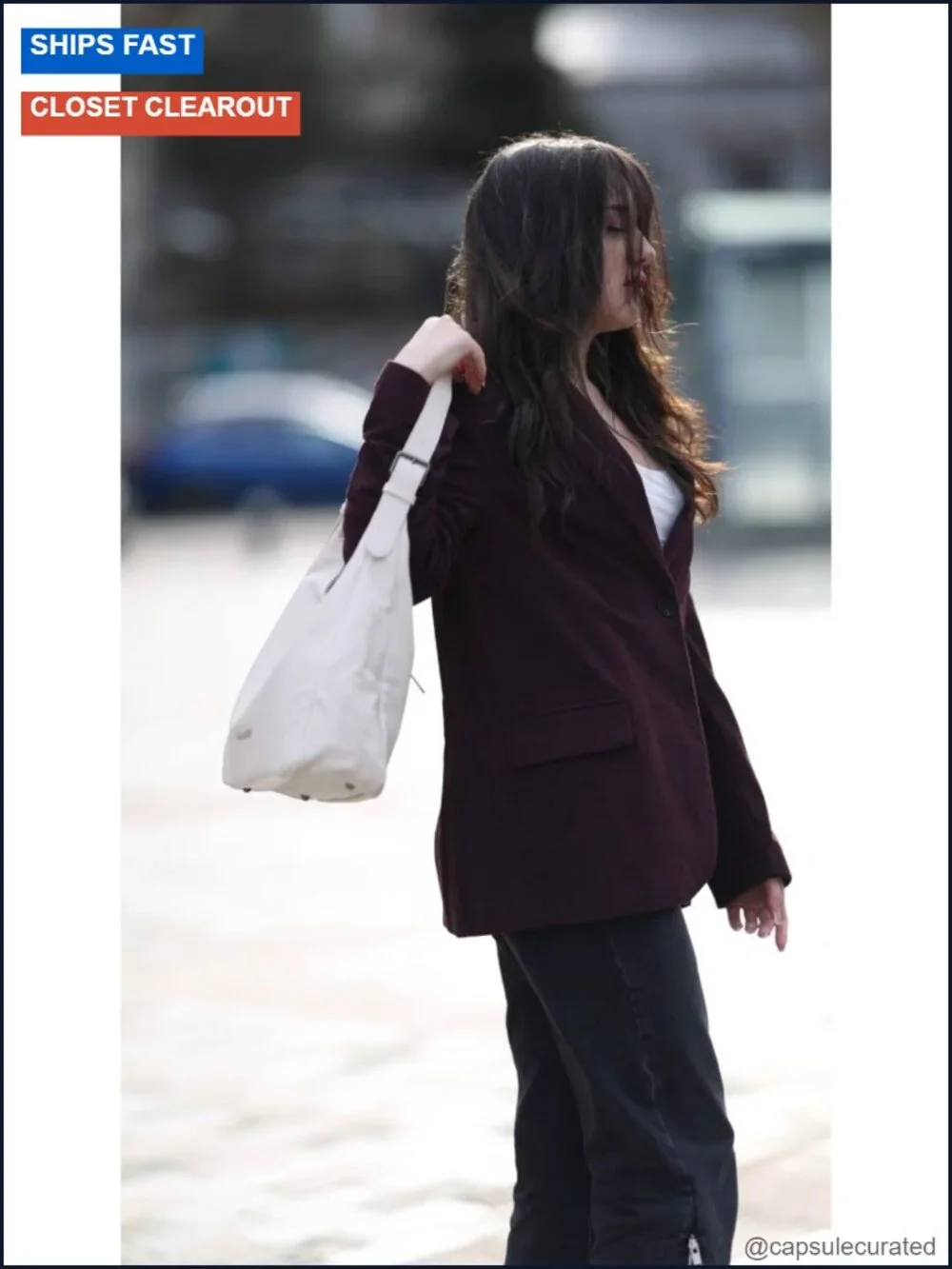 Women's Slouchy Hobo Shoulder Bag Soft PU Leather Multi-Pocket Handbag